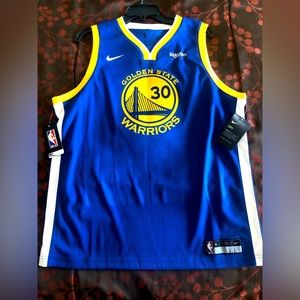 NWT Warriors Curry Jersey XL